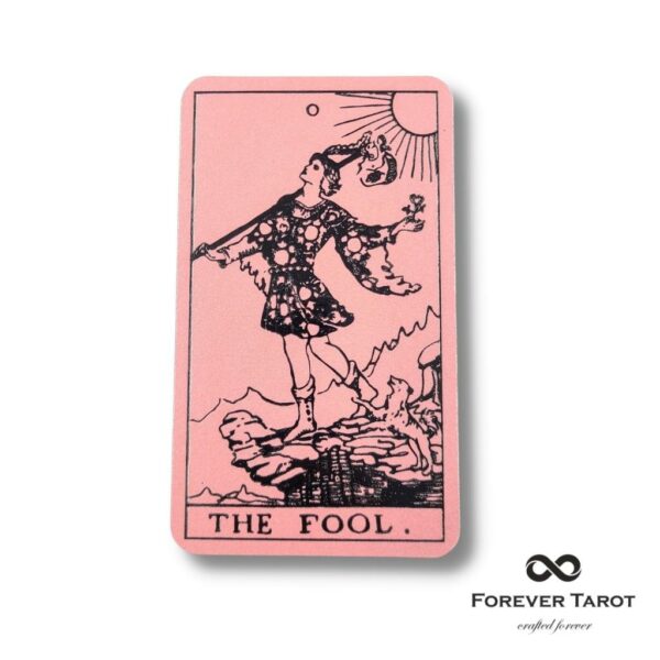 Pink Tarot Decks With Foil-Press