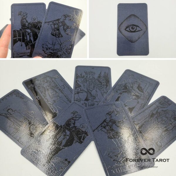 Dark Navy Paper Tarot Decks - Image 5