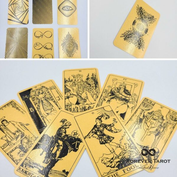 Gold Paper Tarot Decks - Image 3