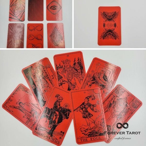 Red Paper Tarot Decks - Image 2