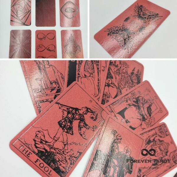 Burgundy Paper Tarot Decks - Image 8