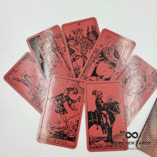 Burgundy Paper Tarot Decks - Image 6