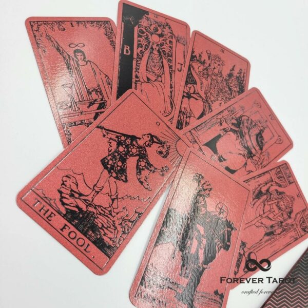 Burgundy Paper Tarot Decks - Image 5