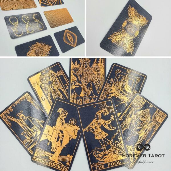 Dark Navy Paper Tarot Decks - Image 6