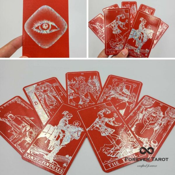 Red Paper Tarot Decks - Image 4