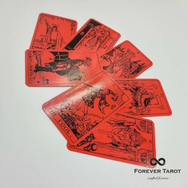 Red Paper Tarot Decks - Image 12