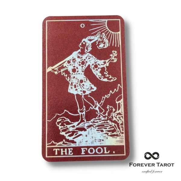 Dark Burgundy Paper Tarot Decks