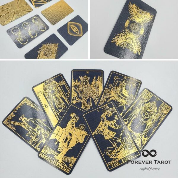 Dark Navy Paper Tarot Decks - Image 2