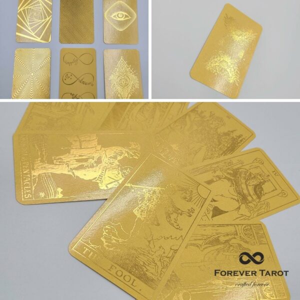 Gold Paper Tarot Decks - Image 6