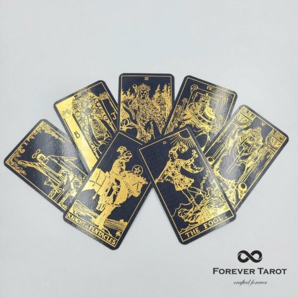 Dark Navy Paper Tarot Decks - Image 13