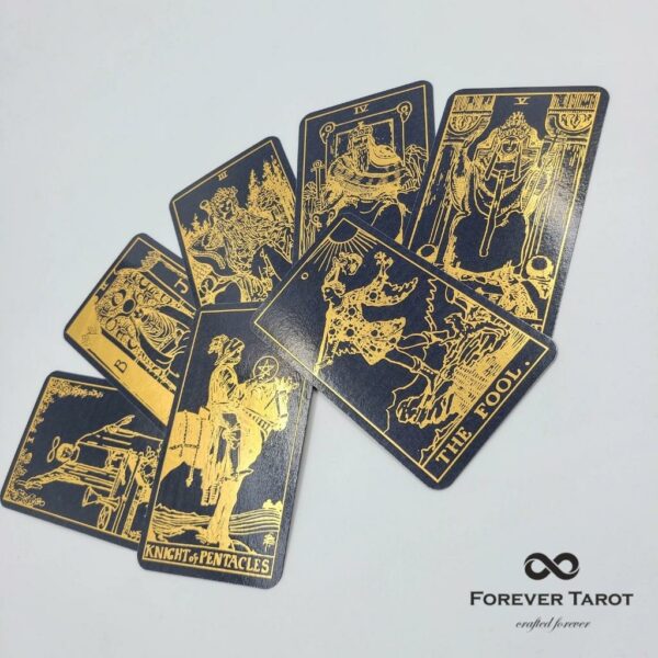 Dark Navy Paper Tarot Decks - Image 12