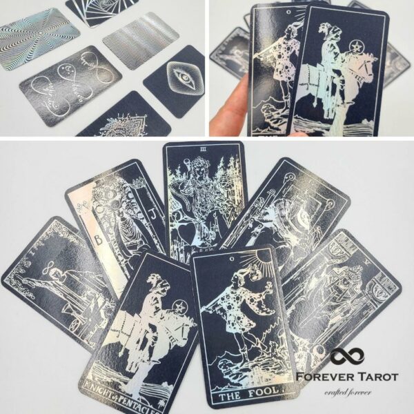 Dark Navy Paper Tarot Decks - Image 9