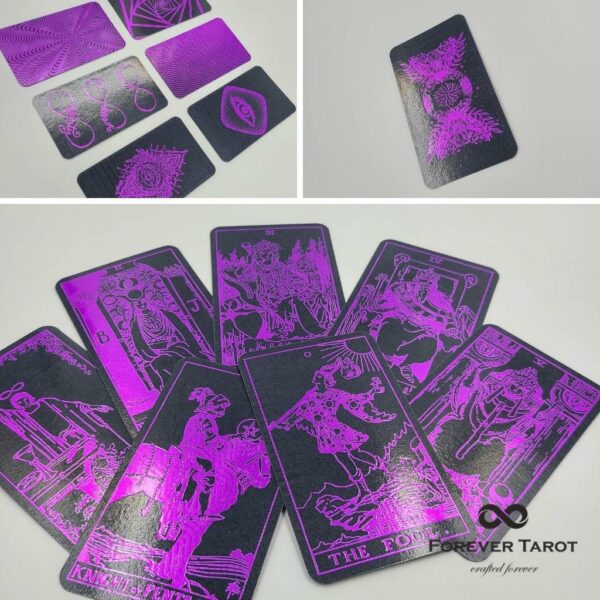 Dark Navy Paper Tarot Decks - Image 3