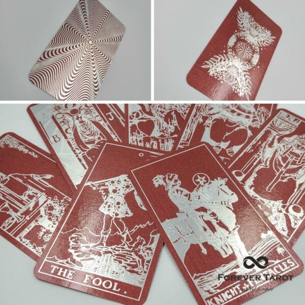 Burgundy Paper Tarot Decks - Image 15