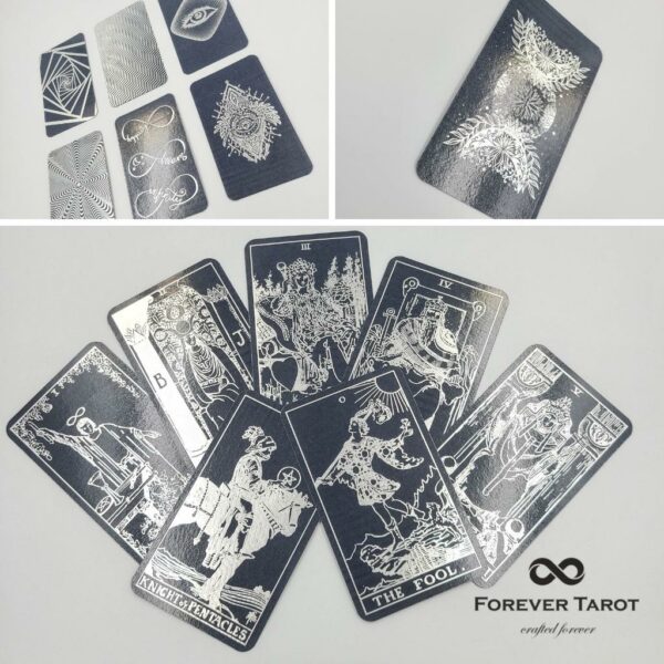 Dark Navy Paper Tarot Decks - Image 4